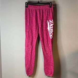 Danskin Now Pink Kids Joggers